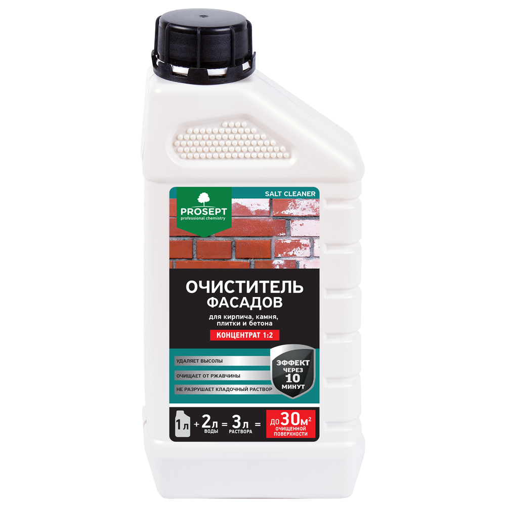 PROSEPT SALT CLEANER - удалитель высолов с мин. поверхностей 1:2, 1л (12)