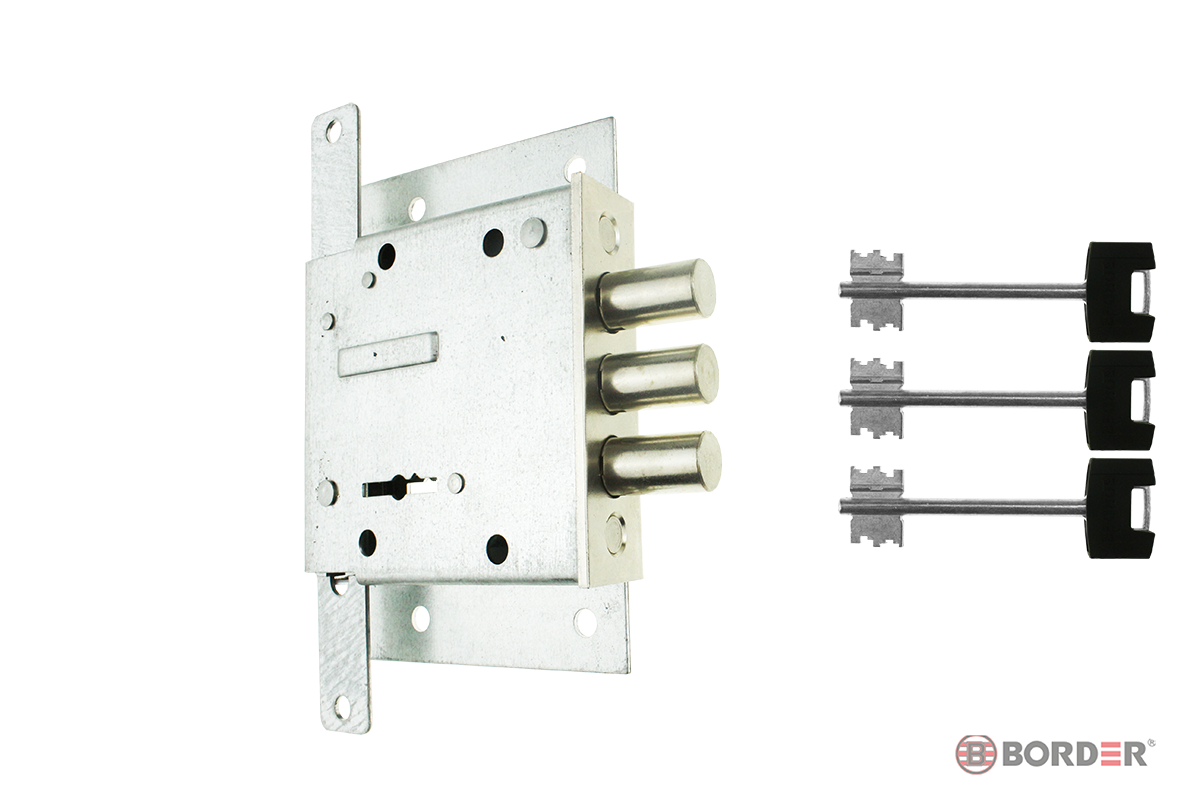 Замок врезной САМ ЗВ8-4-2Т 3кл. (30)