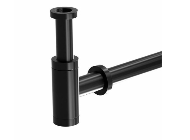 Сифон для раковины (чёрный матовый) SL-115(_50_)
