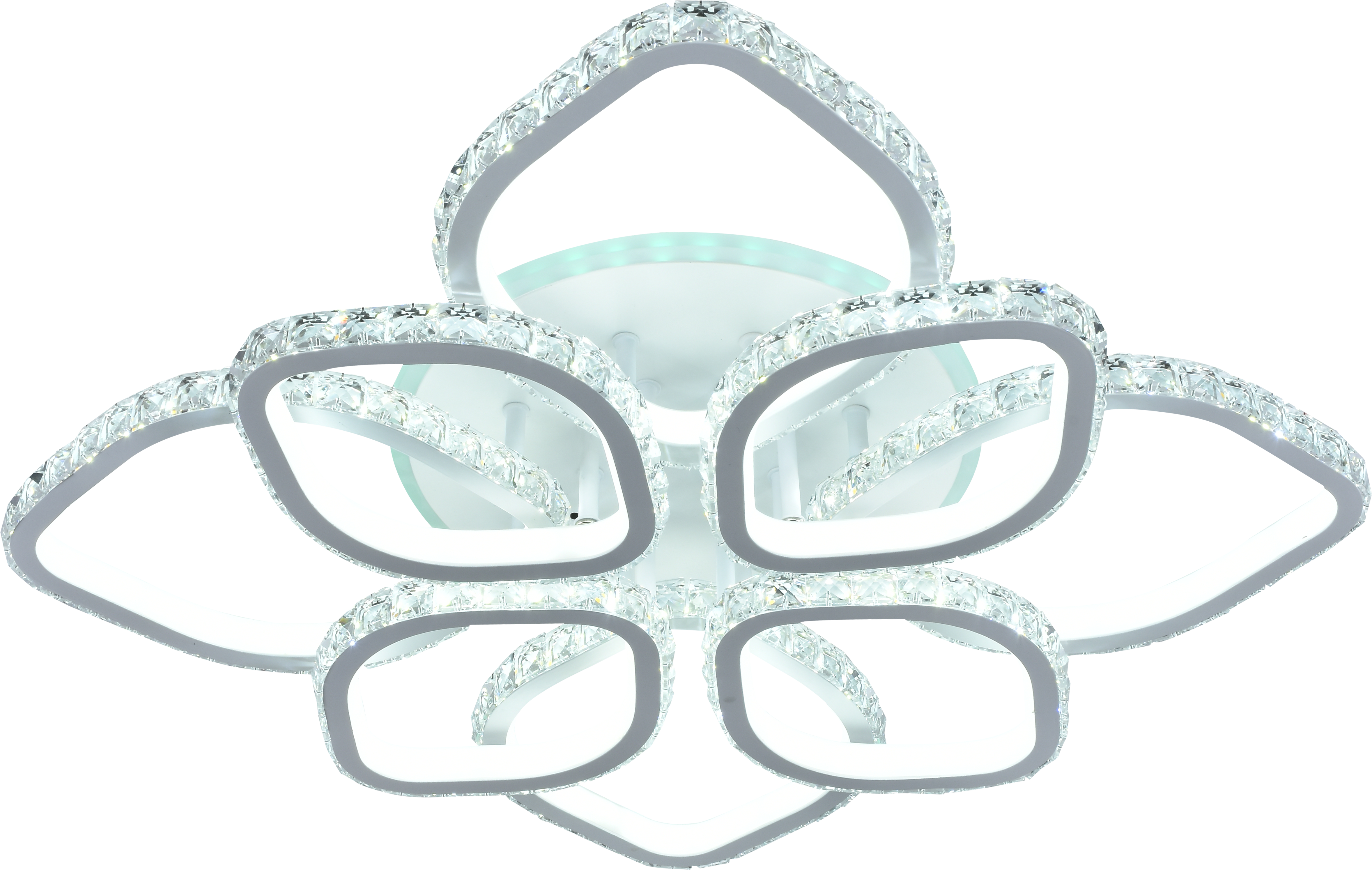 Cветильник AU61458/4+4 WH (RGB) LED 352W+10W ПДУ