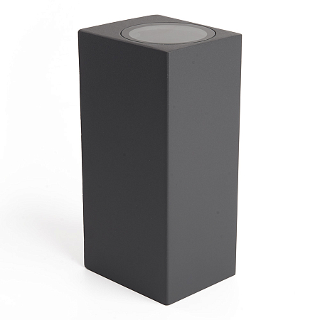 Светильник садово-парковый, 230V 2*GU10, DH051, серый (на стену)(_20_)