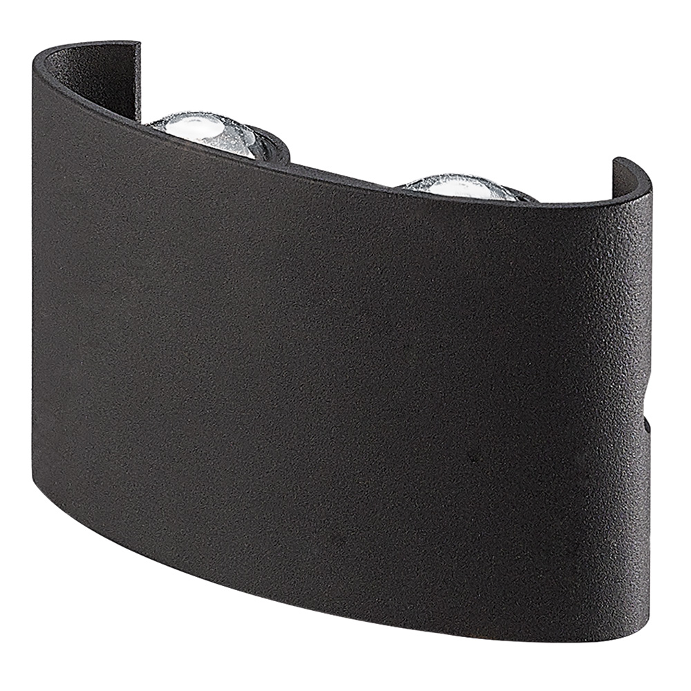 Светильник уличный светодиодный, 4*1W, 300Lm, 4000K, черный DH701(_20_)