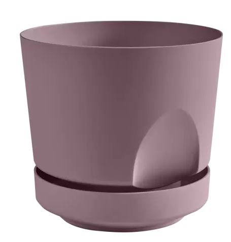 Кашпо "Тренд" (0,8л.) Цв. Пыльная роза (Арт. КШ-4102)