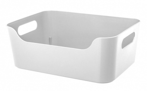 Корзина универсальная 240*170*90мм 3,1л Scandi белый (18) 433222616 Быт