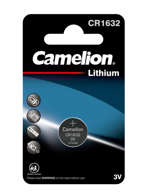 Батарейка литиевая CR1632 BL-1 (CR1632-BP1, 3V)