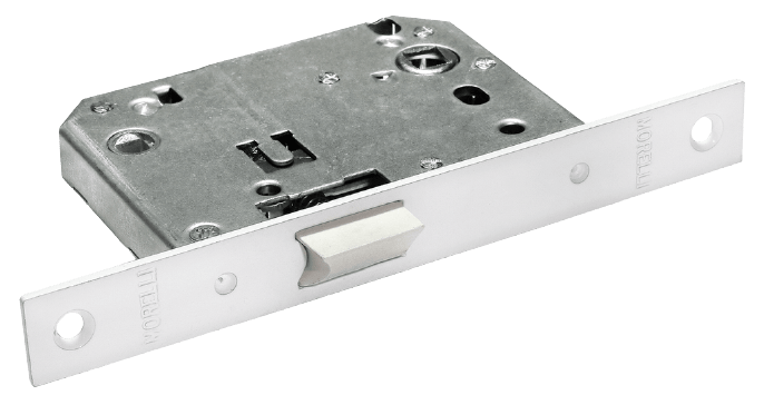 Защелка дверная сантех 2070 пластик яз., W белый (60)