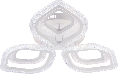 Светильник AU61603/3+3 WH LED Белый 106W ПДУ (655*120)