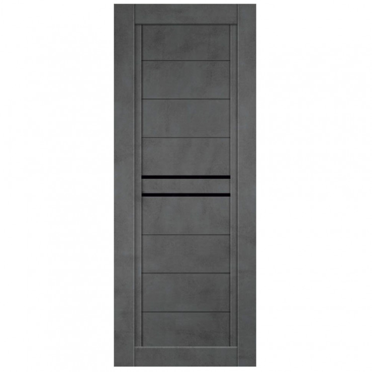 Дверь NEXT 2 Темно-серый Муар Экошпон ПО 900