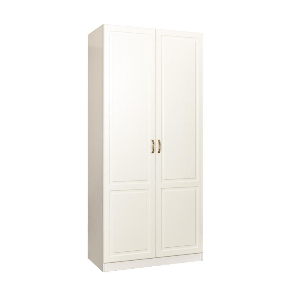 Шкаф для одежды Ливерпуль 13.134.01 (Белый, ясень ваниль НМ-1012-100 ПВХ)