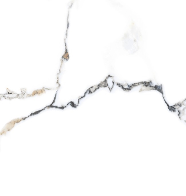 Керамогр. Calacatta Calvin 600*600*8,5мм белый глянц (уп.1,44=4шт) 1п-43,2 м2