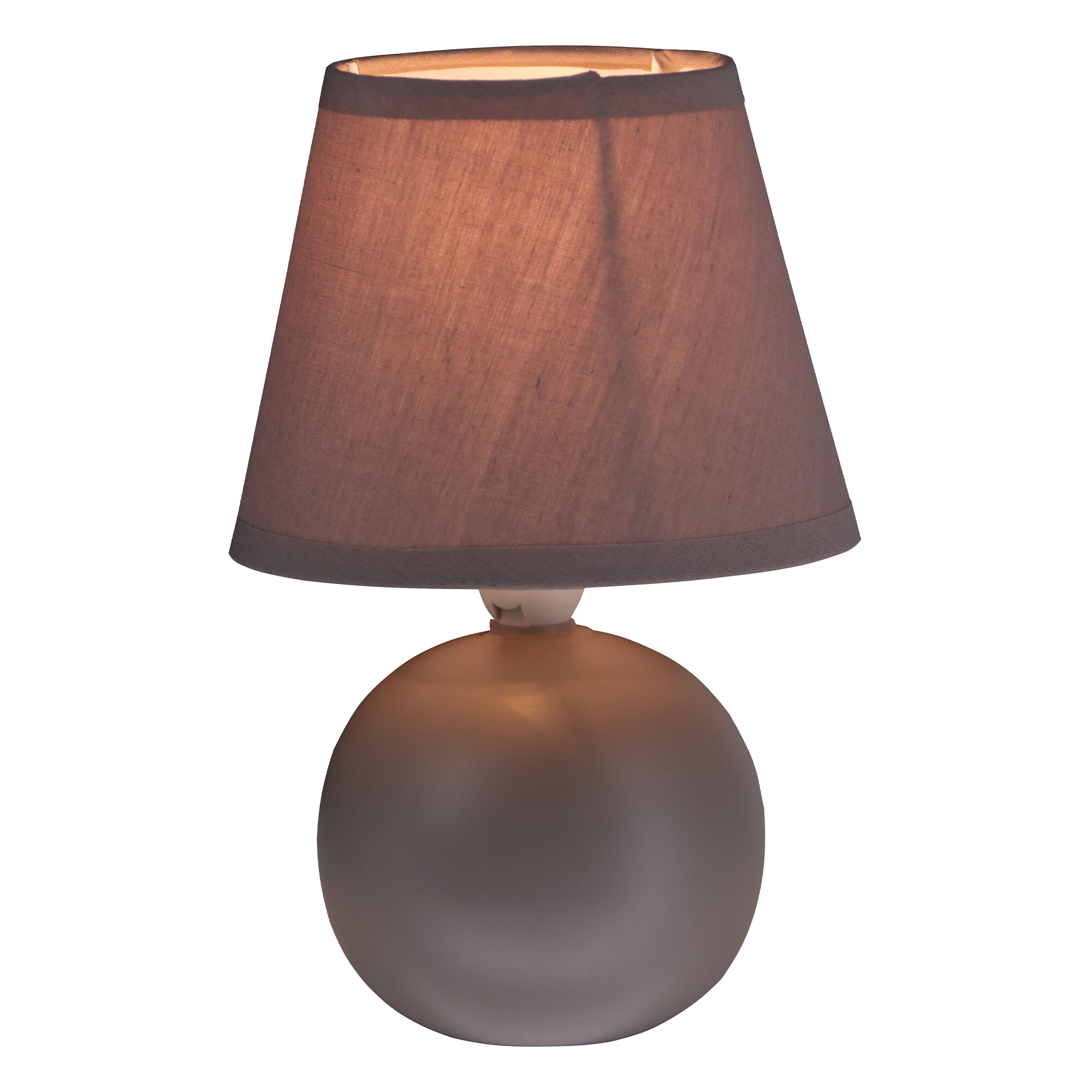 Светильник настольный декоративный под лампу Е14. 40W. Механич/выкл. Темно-серый. UML-B303 E14