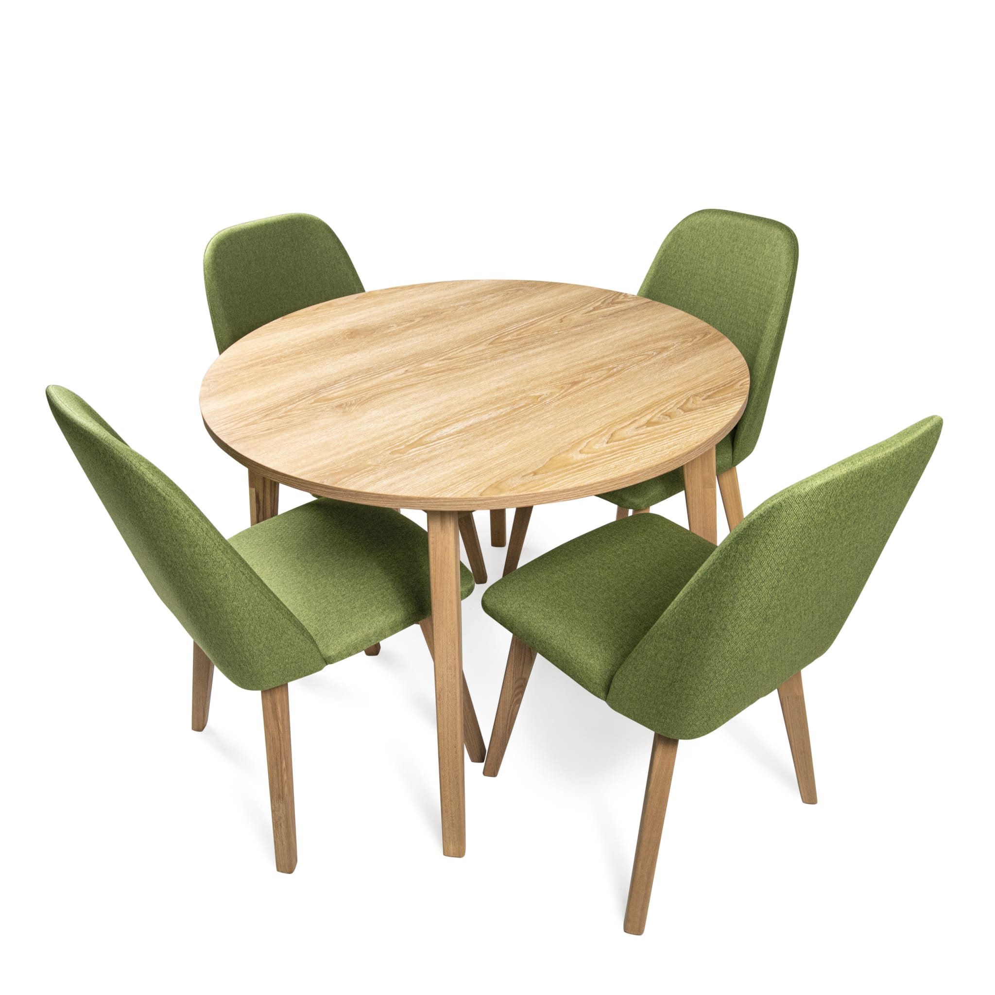 Стол Ориент D980(305) 0686 FRS Дуб вотан, подстолье 4H-19 морилка светлая***