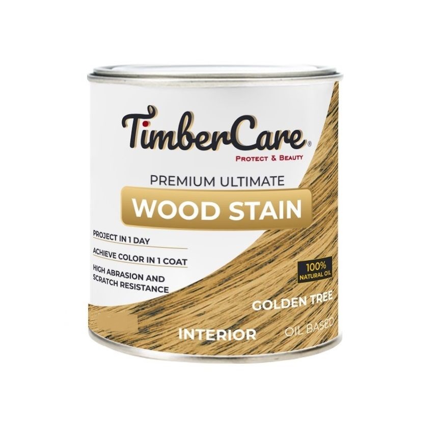 Тонирующее масло TimberCare Wood Stain Золотое дерево 0,2л (6)