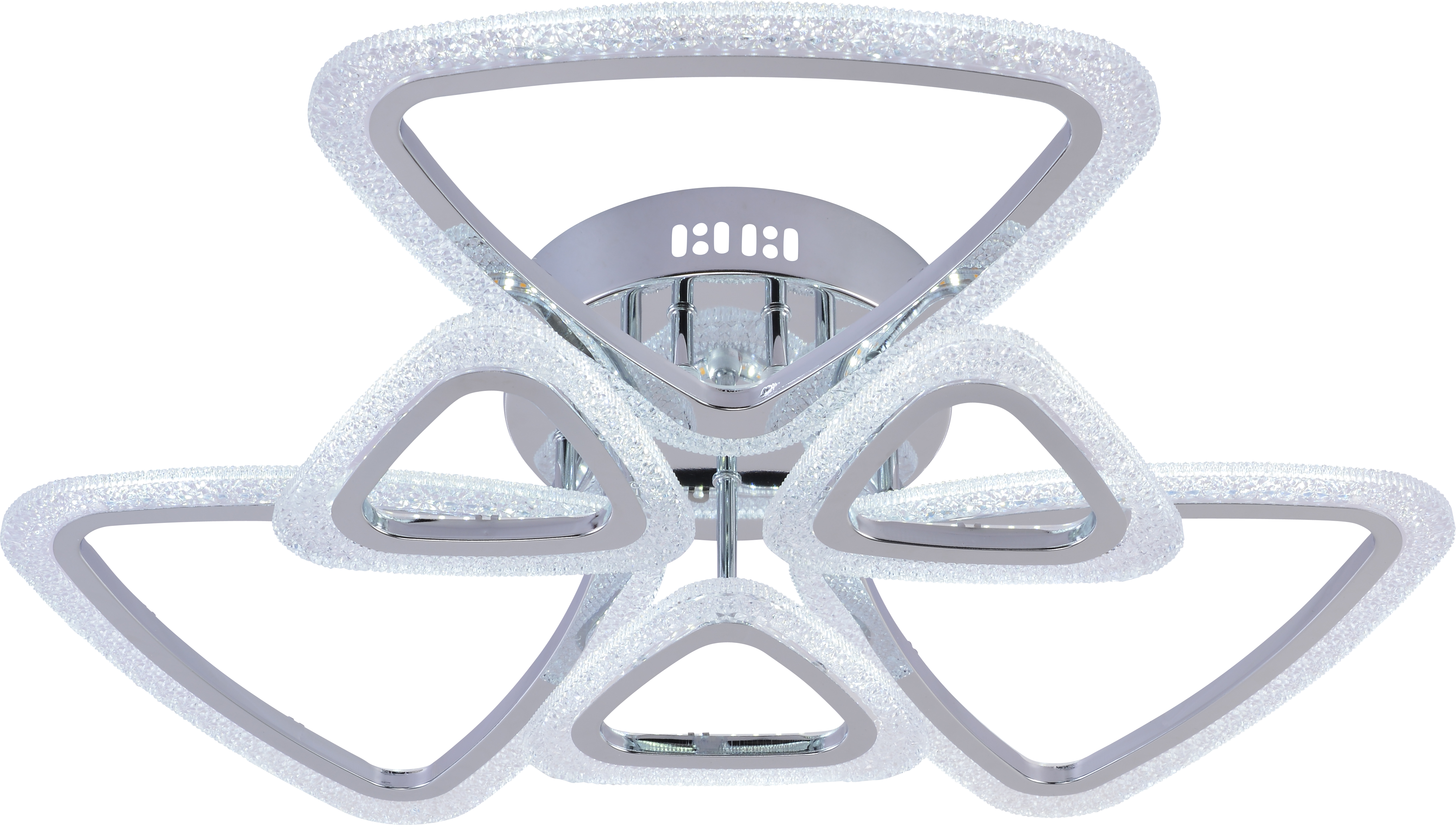 Светильник AU61616/3+3 CR LED Хром 114W ПДУ 645*120