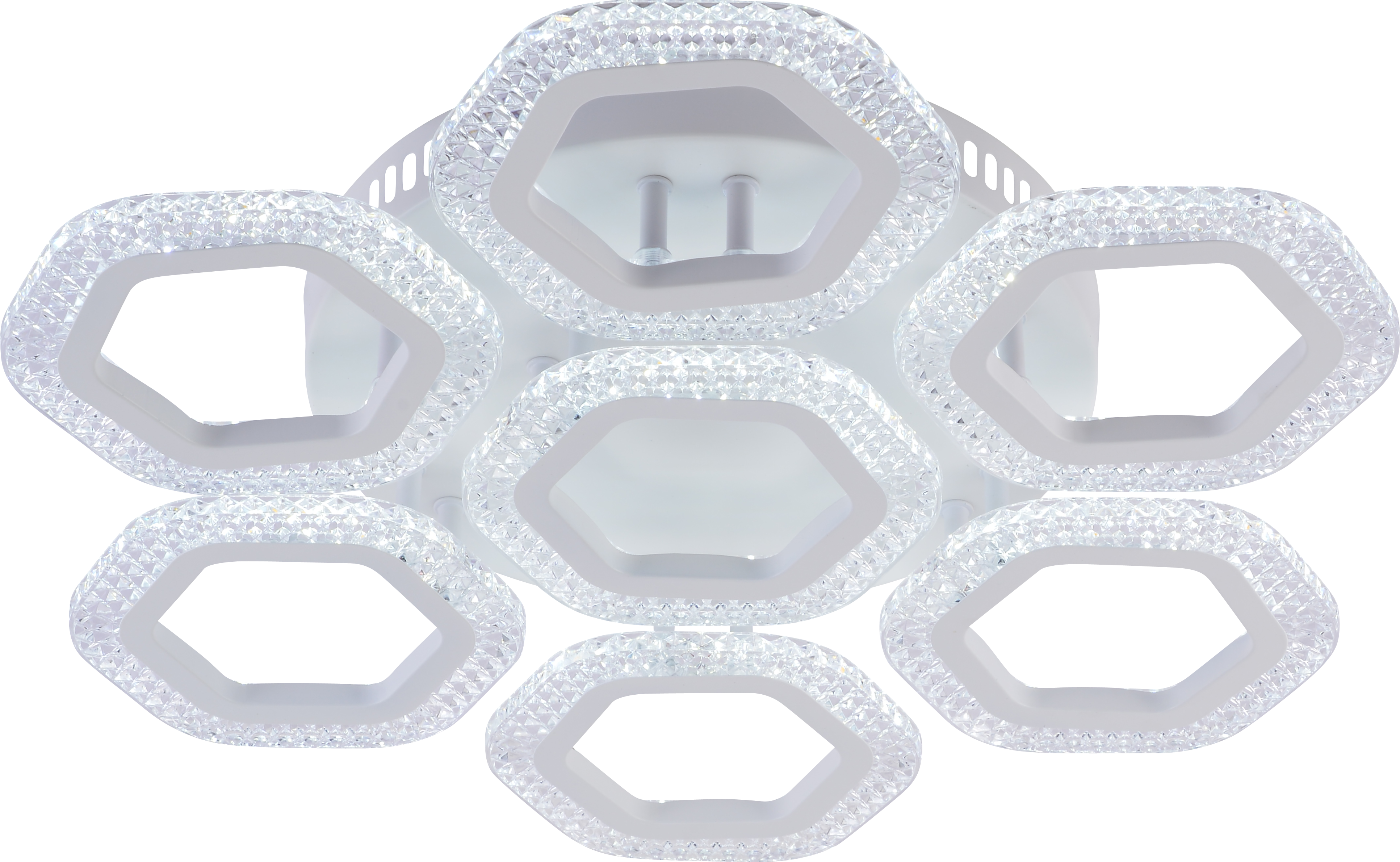 Светильник AU61604/6+1 WH LED Белый 84W ПДУ 525*75