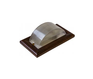 Termo 60 40 18 Светильник для бани/сауны прямоугольник, IP54 60вт 1хЕ27, цвет береза (6)