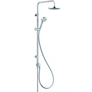 Душевая система LOGO верхний душ, ручной душ, шланг /98-129/(хром)