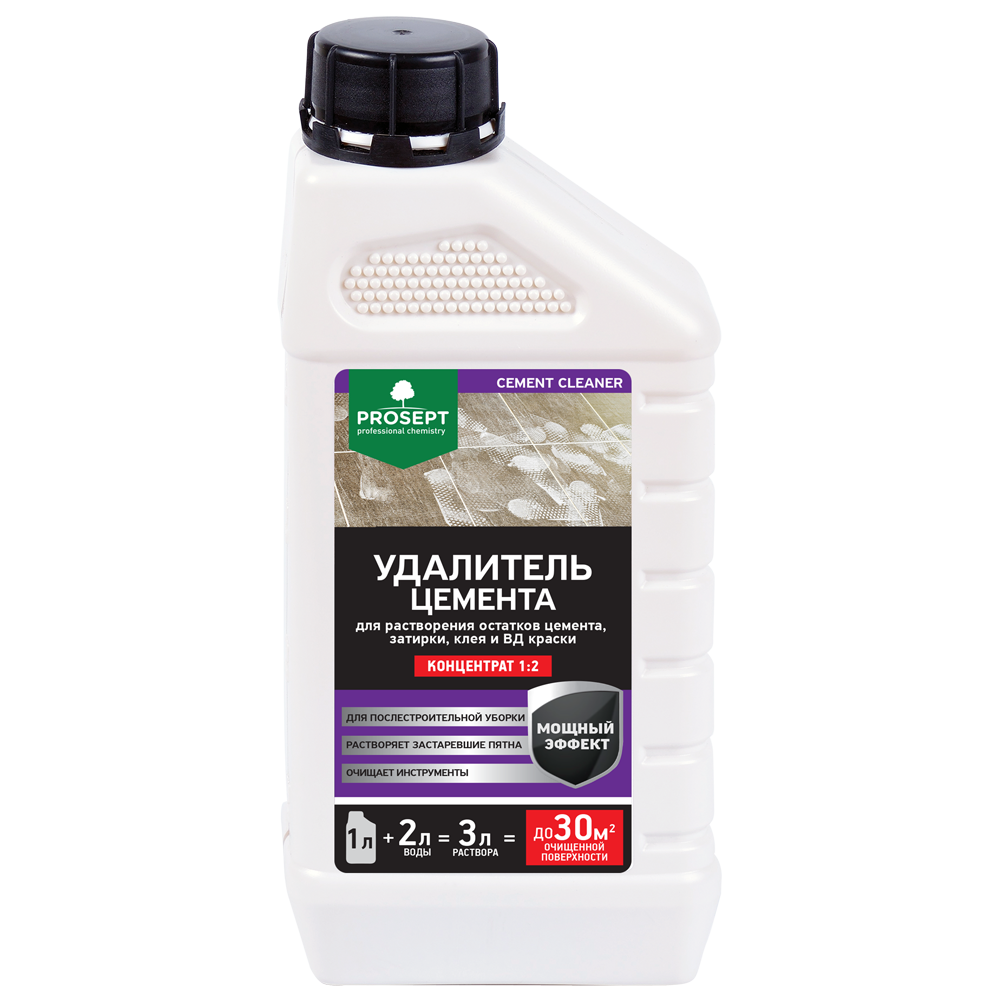 PROSEPT CEMENT CLEANER - удалитель цемента 1:2, концентрат 1л (12)