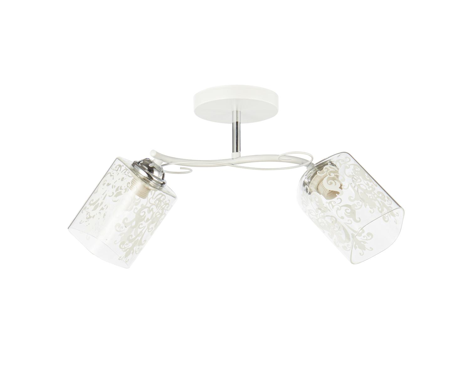 Светильник потолочный 20141/2WT+CR CL+WT