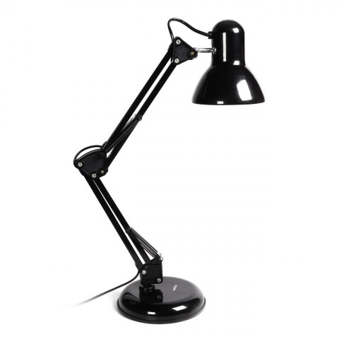 Светильник настольный под лампу E27 на основании, черный Smartbuy (_8_)