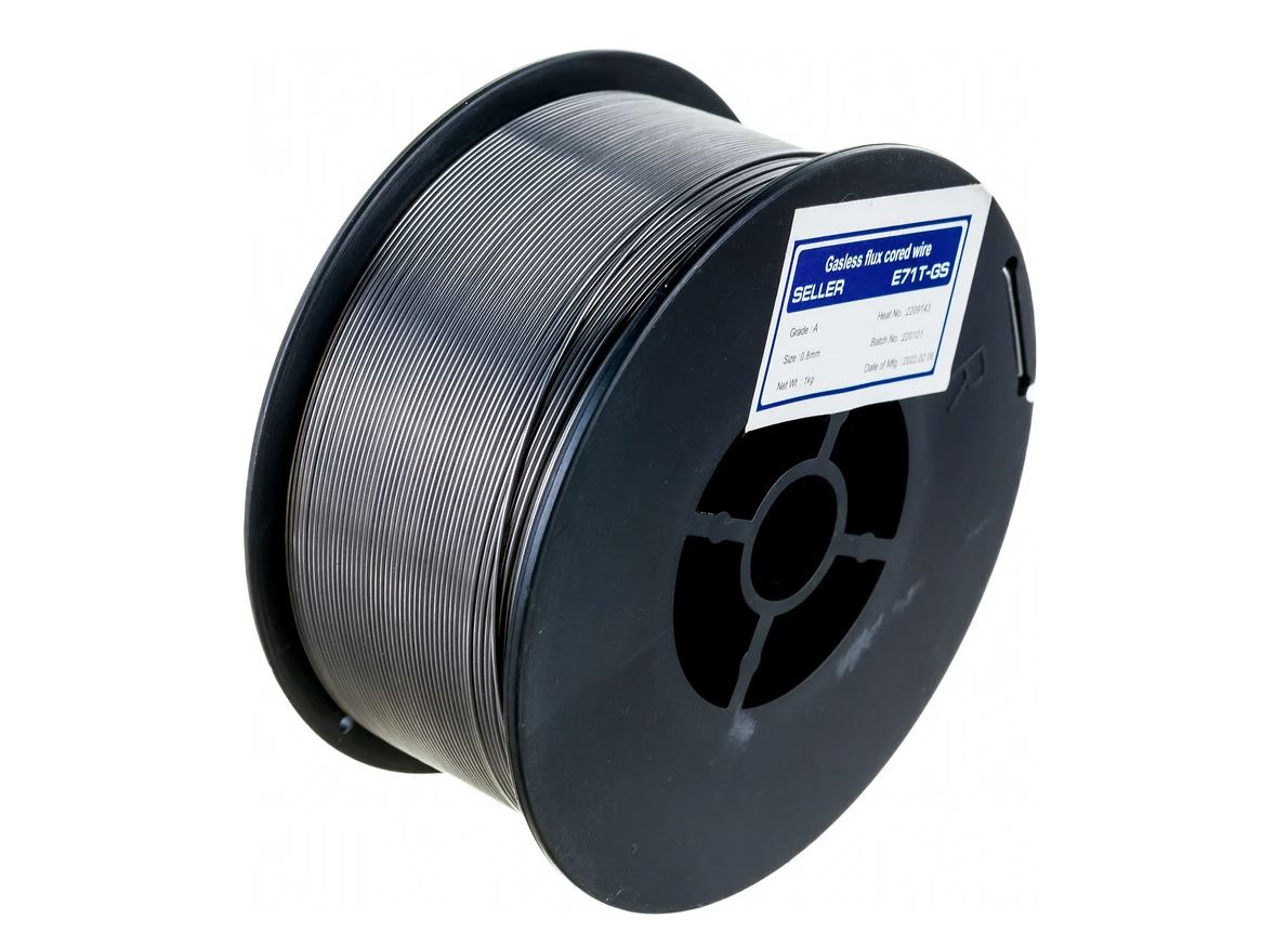 Проволока порошковая самозащитная Е71T-GS 0,8/1 кг D-100 V/P (шт.) (WELDESTAR)(1) 