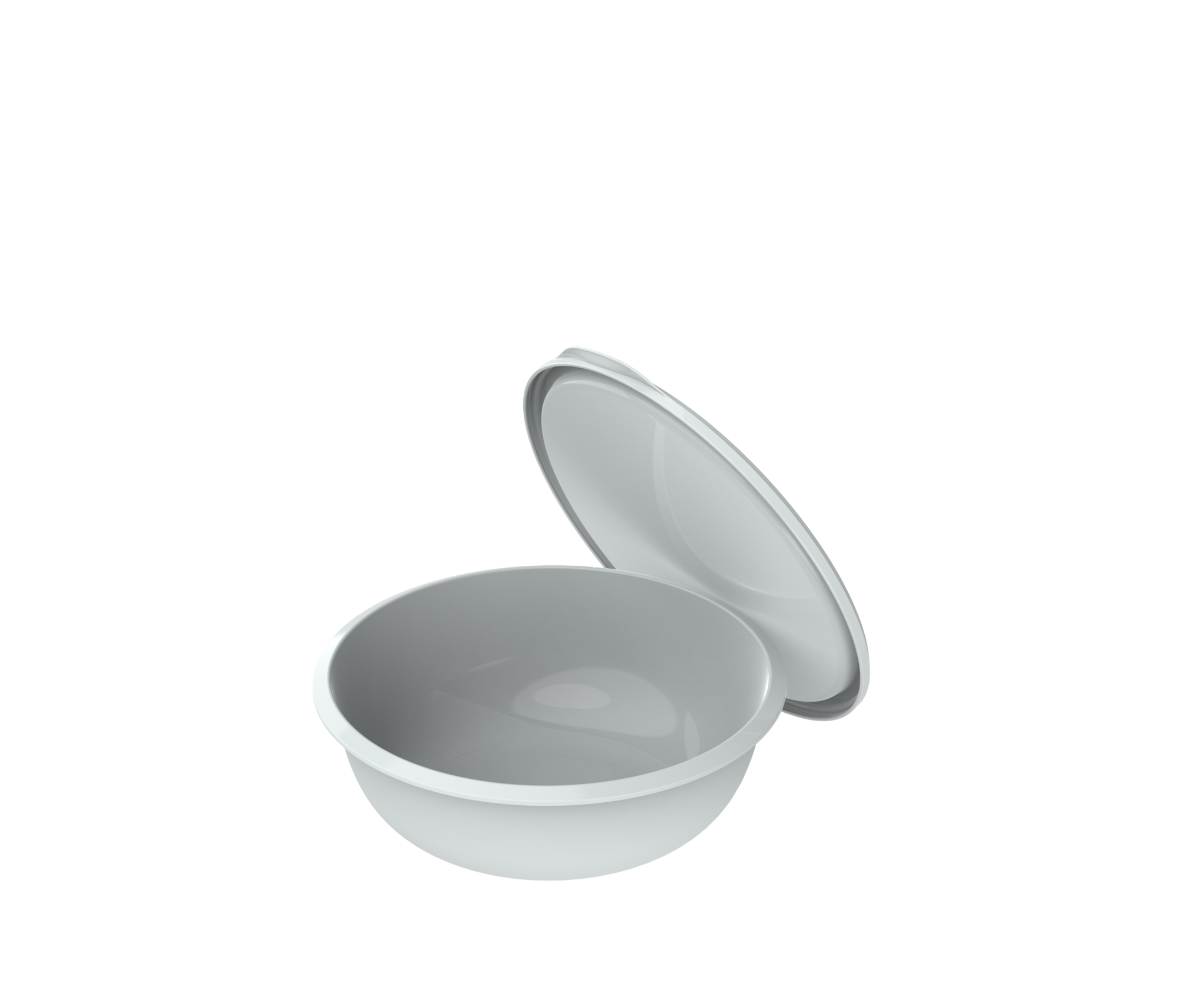 Миска "Шарм" 5,6л с/кр Серый (50)