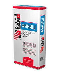 Шпаклевка цементная ФИНИШ Krasland 20 кг (48)