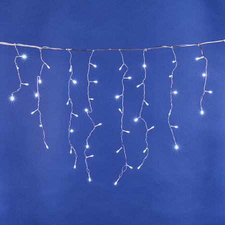 Бахрома светодиодная с контроллером, 200шт 3 м белый IP20 (20)