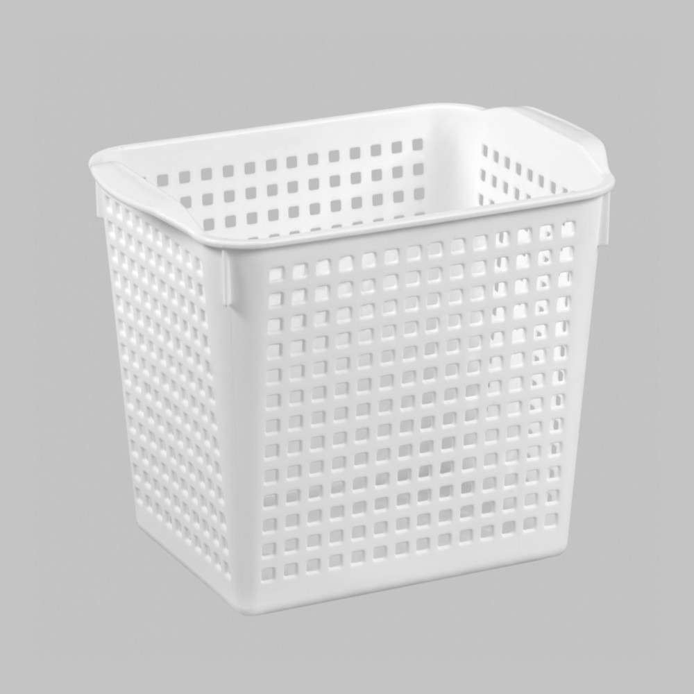 Корзинка 2,8л 200*135*165мм Лофт белый (12)