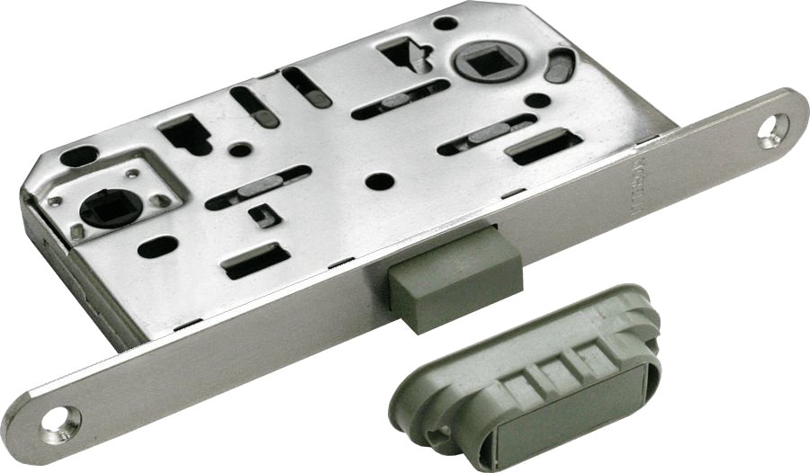 Защелка дверная магнитная Бордер, SN (мат. никель) (30)