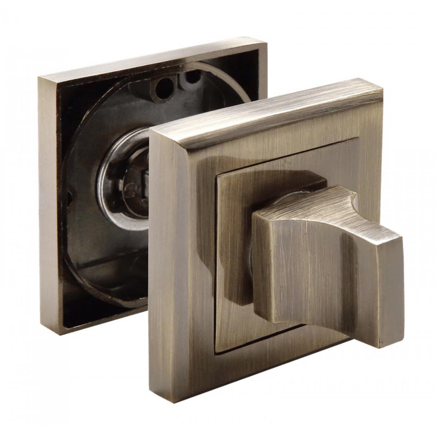 Завёртка сантехн на квадр планке, RAP WC-S AB, бронза (50)