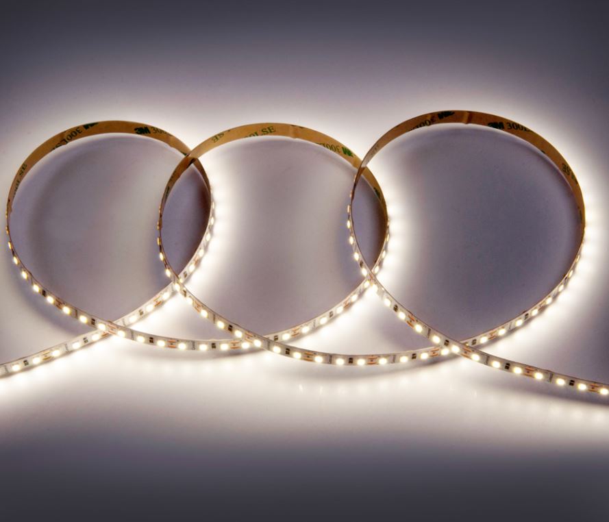 Лента светодиодная General 120led/m 9.6Вт 4000К 12В IP20 SMD2835 5м (100)