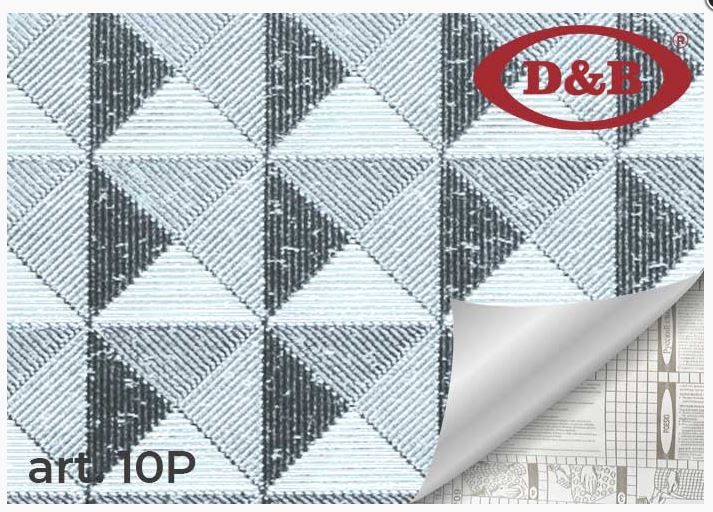 Пленка самоклеящаяся D&B 0,45*8м витраж серебро 5/20																