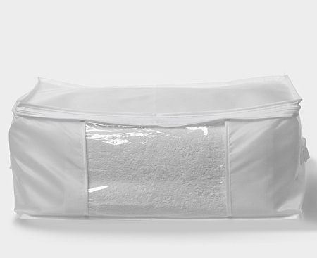 Кофр "LaDom" для хранения вещей, 45*30*20см, белый