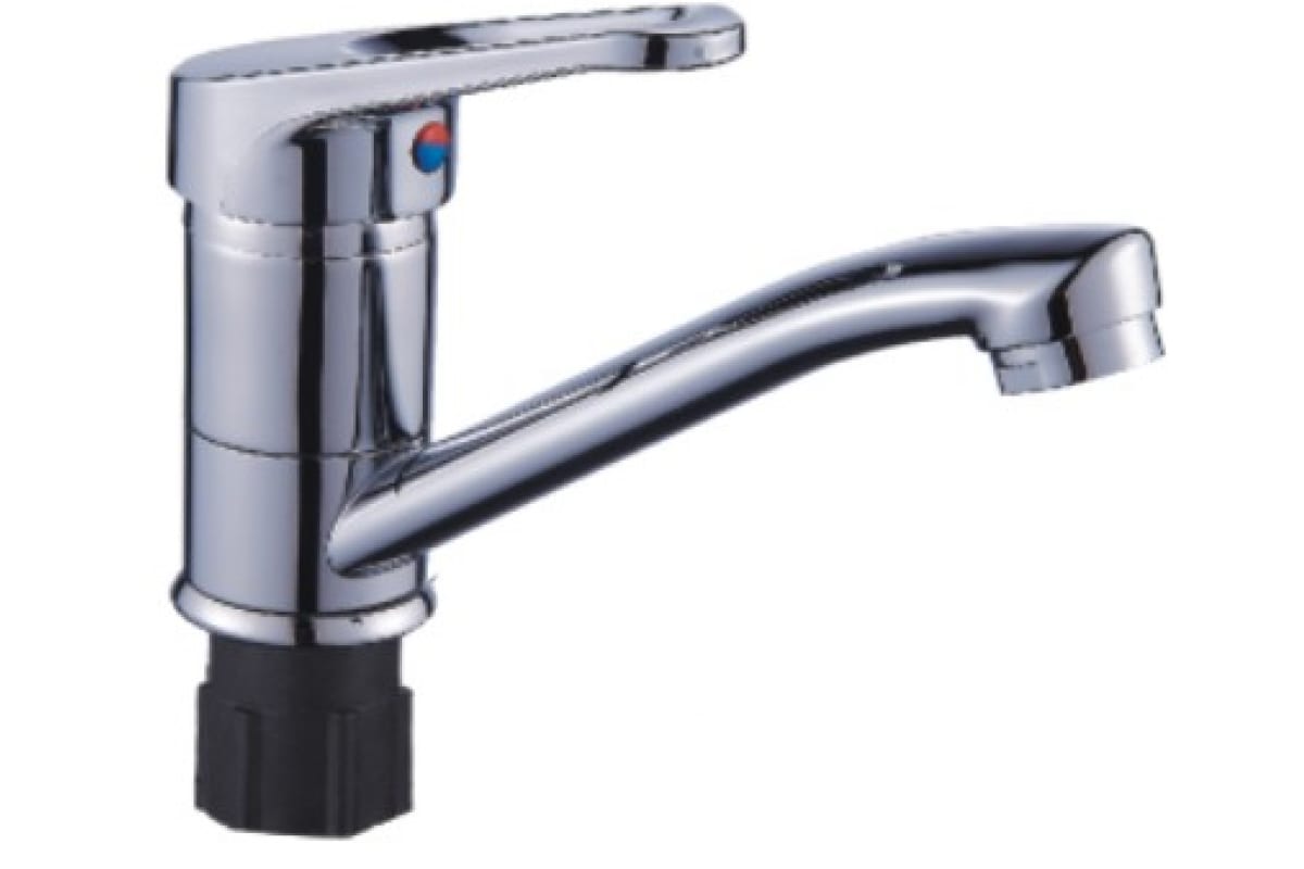 Смеситель для кухни с коротким изливом (крепление гайка) B45-028(_10_)