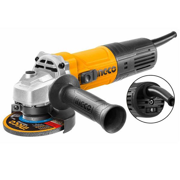 УШМ INGCO d125мм 900 Вт 11000 об/мин. рег. оборот, INDUSTRIAL (10)