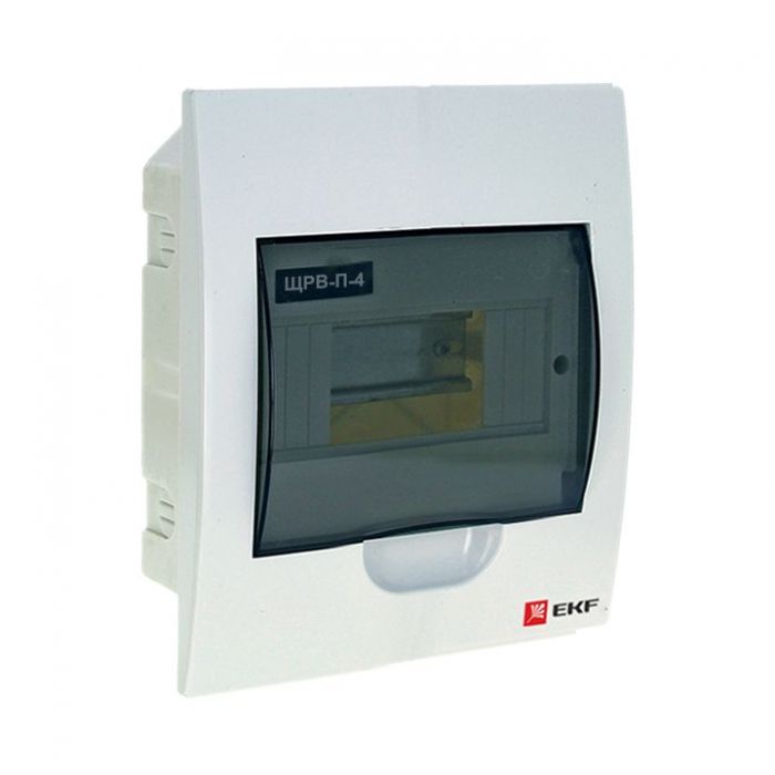Бокс/щит распределительный пластик ЩРВ-П-4 IP40 EKF (1)