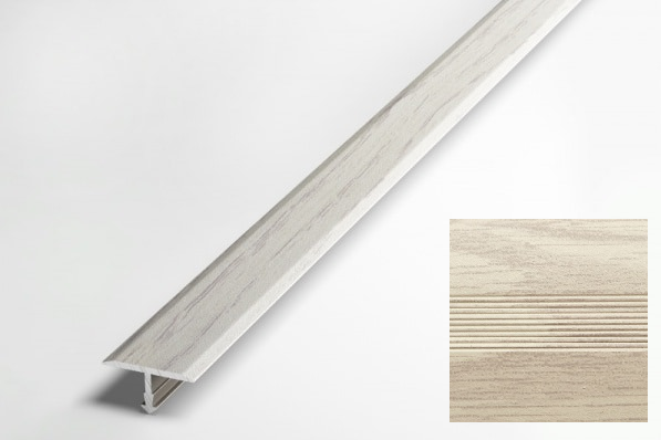 Стык Т-образный 13 мм 1,35 м груша белая (10)