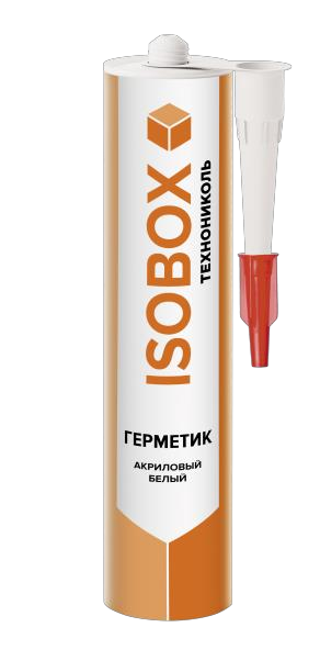 Герметик ISOBOX акриловый универсальный белый 260 мл (12)