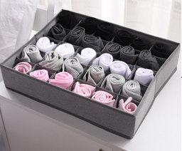 Кофр "Порядок" для нижнего белья 30 ячеек, 38*30*12 см