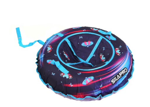 Сноутьюб с сиденьем "Неон", d=100см, оксфорд 600D, резина R15, ПВХ SILAPRO