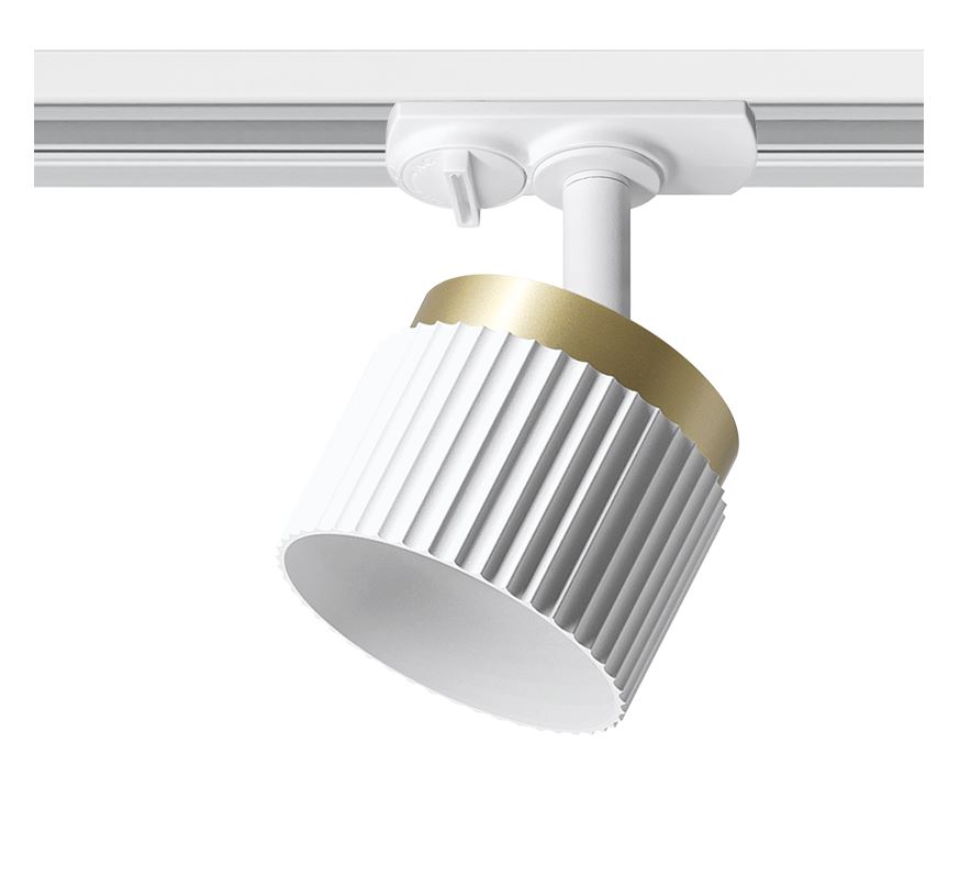 Светильник трековый под лампу GX53 Черный/Золото Белый/Золото WOLTA MUSE (50)