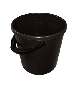 Ведро 10л чёрное(5) /Ангарск