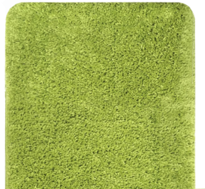 Коврик  из полипропилена для ванной Anelya 50x80 зеленый L CADESI Турция