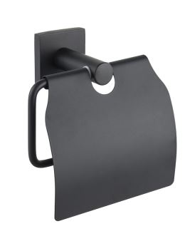 Держатель для туалетной бумаги Delphinium "5905" закрытый, черный