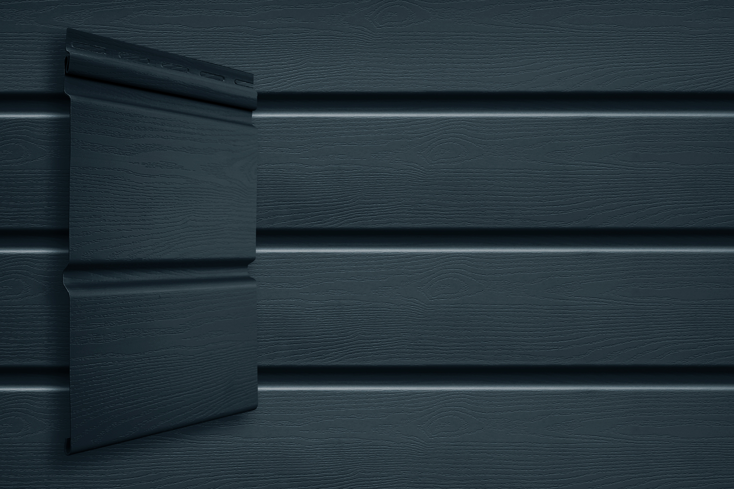 Сайдинг Grand Line Acryl Double-брус Графит 3,0*0,324, 22шт/уп