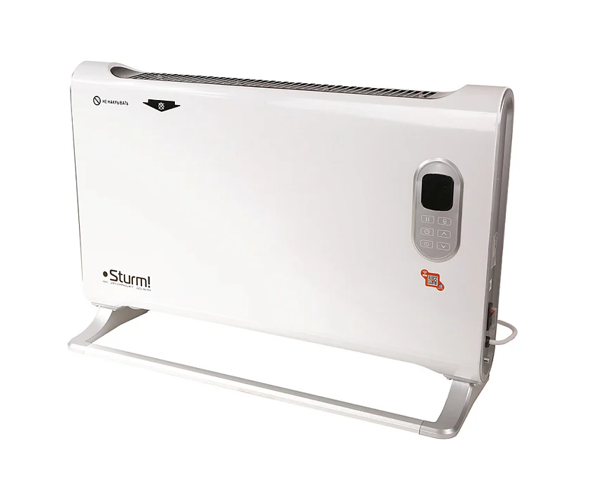 Конвектор Sturm!, 1500Вт, 2 режима, Wi-Fi, дист управ, дисплей, термост, напольн/настен