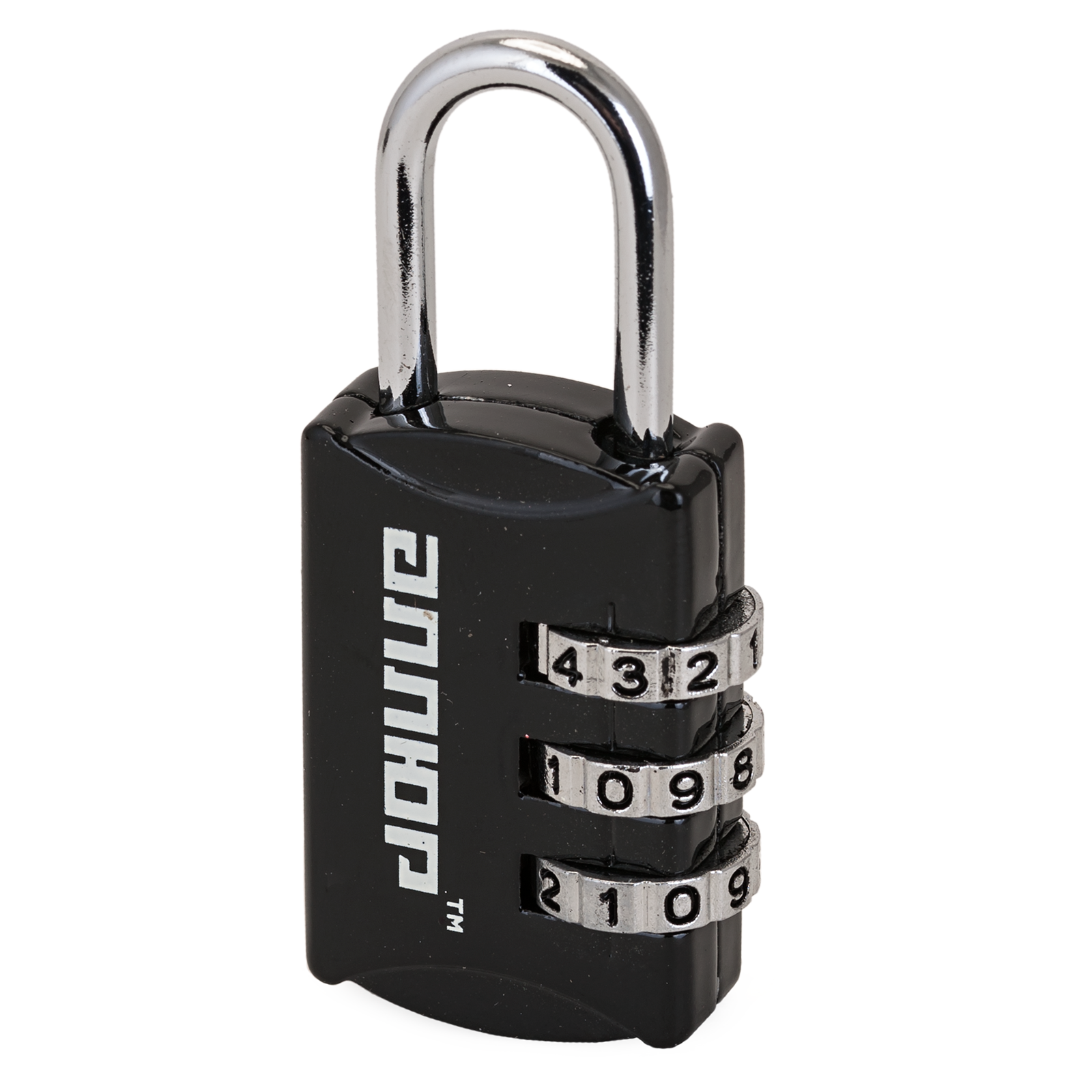 Замок навесной кодовый АЛЛЮР ВС1К-22/3 (HA816) черный d=3мм (240,12)