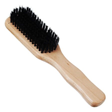 Щетка для одежды прямоугольной формы с маленькой ручкой, 22x4.7x1.5см, 806