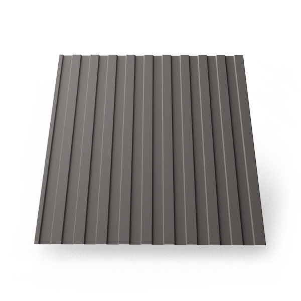 Профилированный лист С-8*1200 (7024-0,45) серый графит 2м. (1шт=2,4м2)